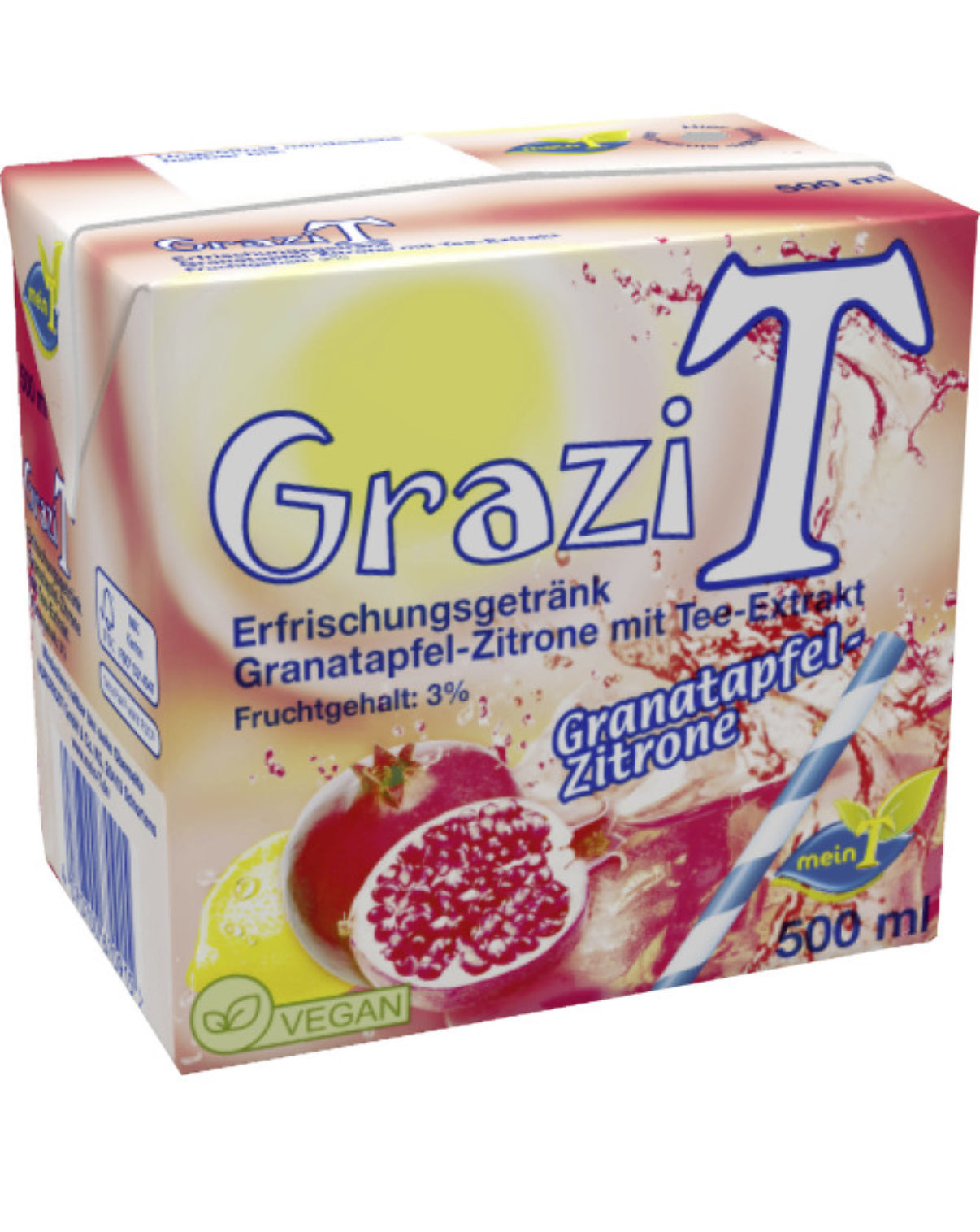 GraziT Granatapfel Zitrone 500ml Deutschland
