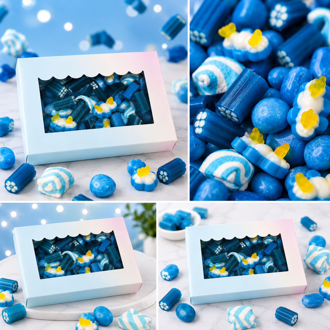 Farbige Candy Mix Box - Geschenkidee 🎁