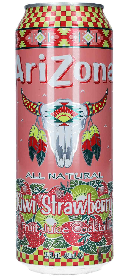 Arizona Kiwi Strawberry 650ml USA