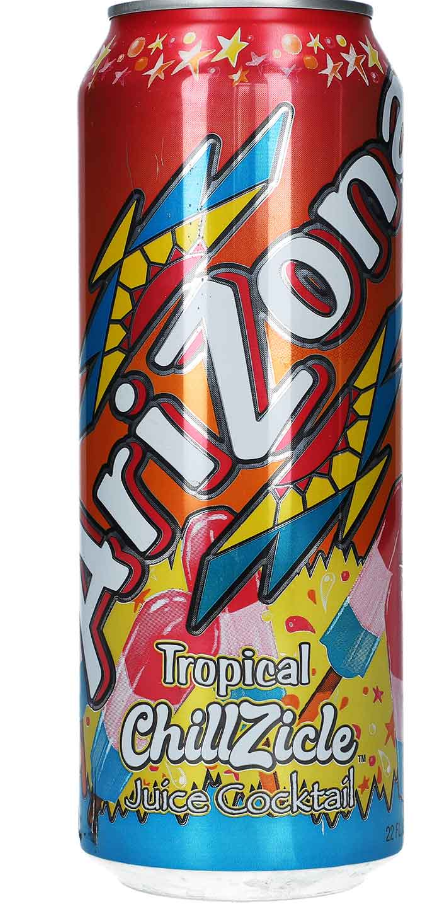 Arizona Tropical Chillzicle 655ml USA