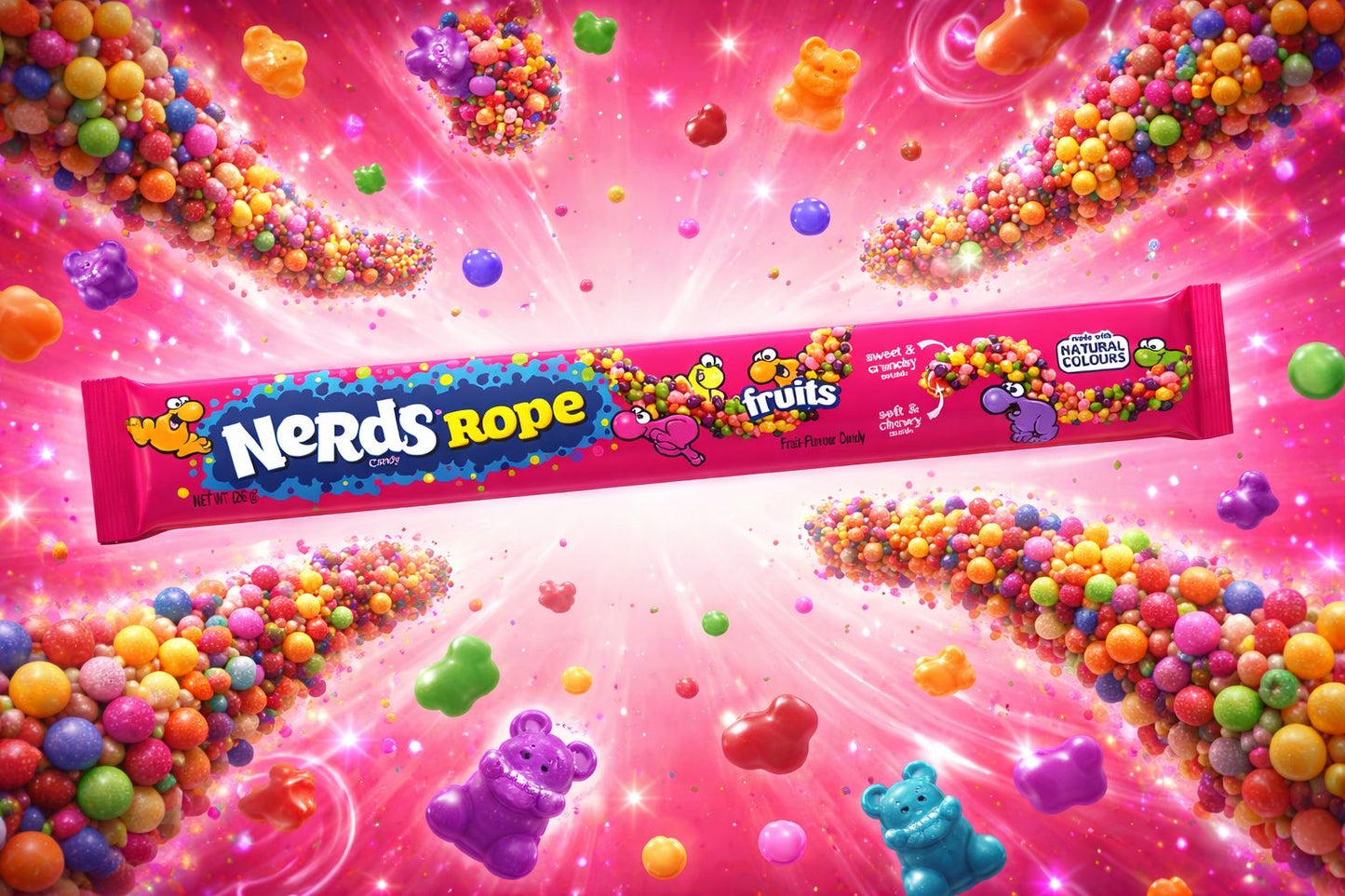 Nerds Rope Fruits 26 Gramm