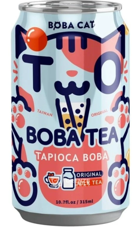 Boba Cat Original Milk Tea 315ml