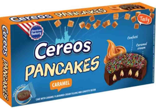 American Bakery Cereos Pancakes Caramel 150g