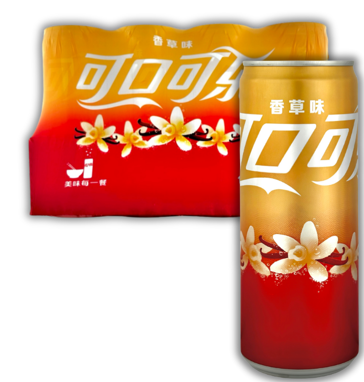 Coca Cola Vanilla CHINA 330ml