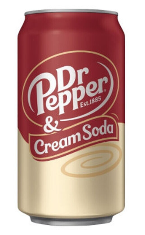 Dr. Pepper Cream Soda 355ml USA