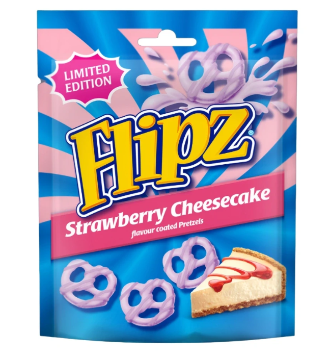 Flipz Strawbery Cheesecake Limited Edition 90g USA