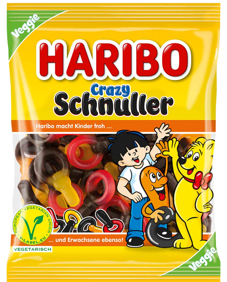 HARIBO Crazy Schnuller 175 Gramm