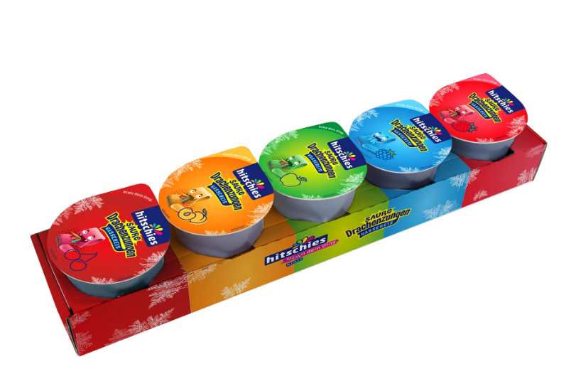 Hitschies Saure Drachenzungen Kratzeis 800ml 5Stück Deutschland