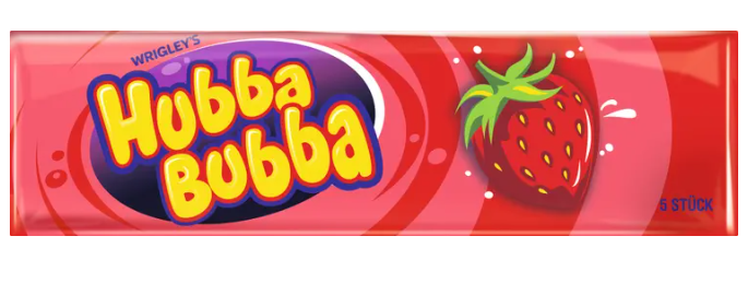 Hubba Bubba Kaugummi Strawberry