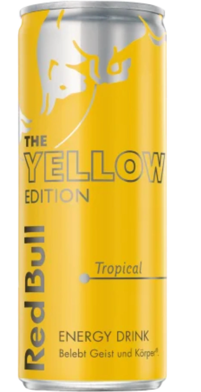 Red Bull Yellow Edition Tropical 250ml Deutschland