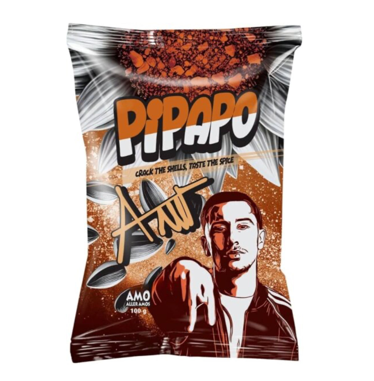 AMOS PiPaPo Taco Sonnenblumenkerne 100 Gramm Deutschland