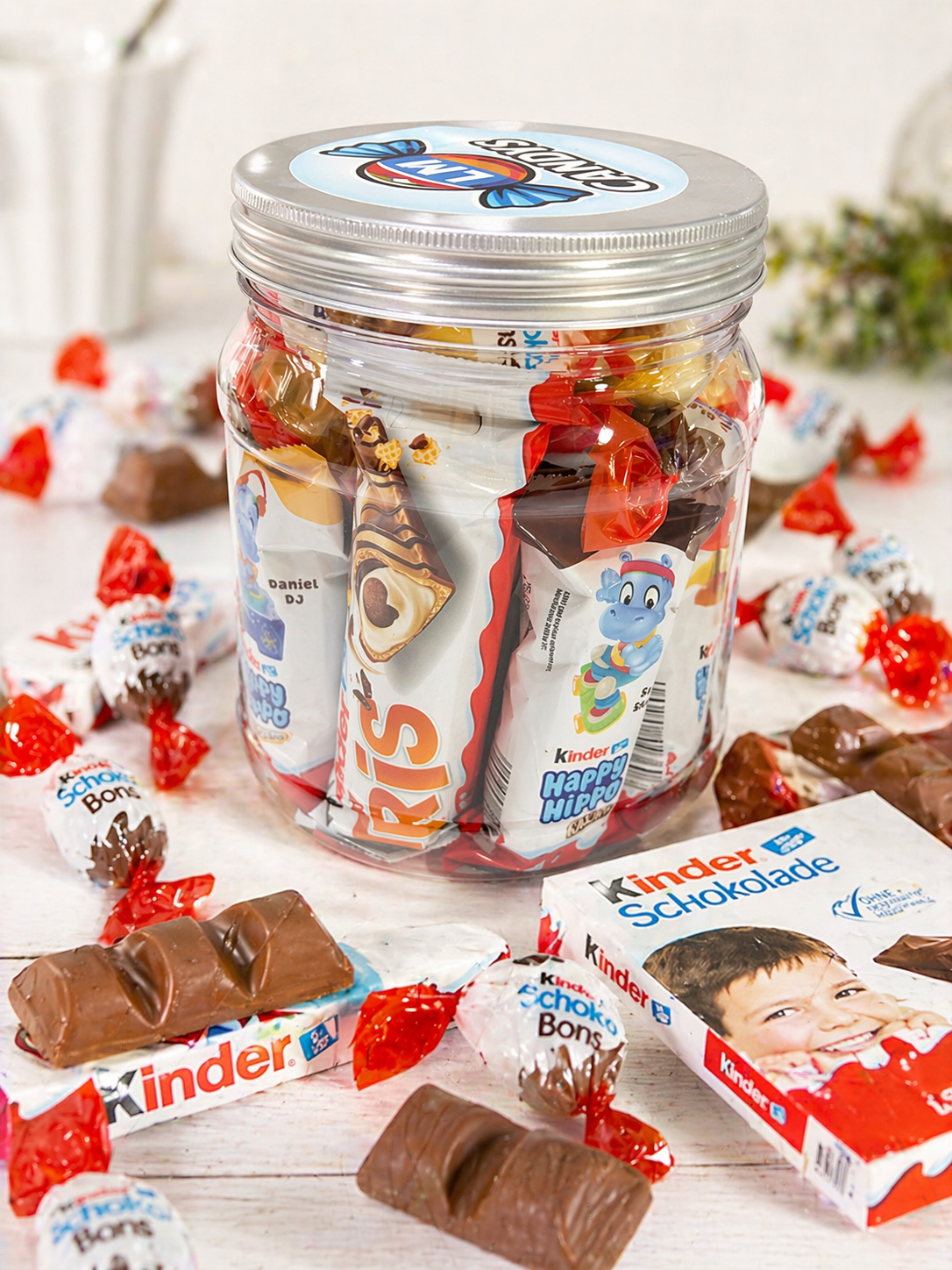 Spaßglas Kinder Schoki Edition