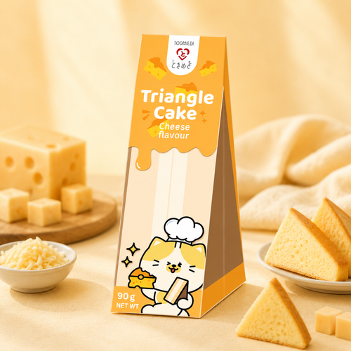 Triangle Sponge Cake - Cheese 90g