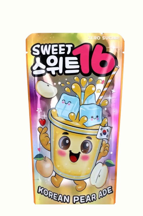 Sweet16 - Korean Pear Ade Zero Sugar 200ml