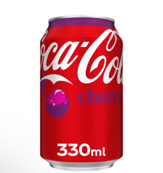 Coca Cola cherry UK 330ml