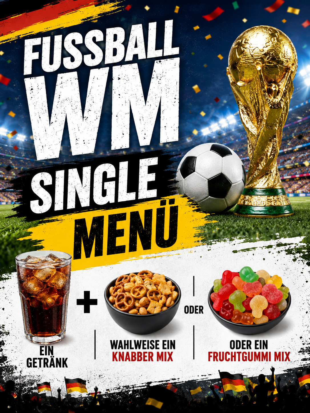 ⚽️⚽️ WM Paket ⚽️⚽️ knabbern und trinken zum Spiel