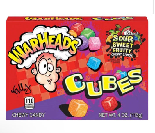 Warheads Chewy Cubes 99 Gramm