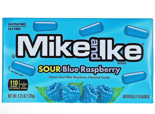 Mike and Ike Sour Blue Raspberry 120 Gramm