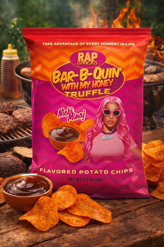 Rap Snacks Nicki Minaj Barbie-Que Honey Truffle Chips 71 Gramm