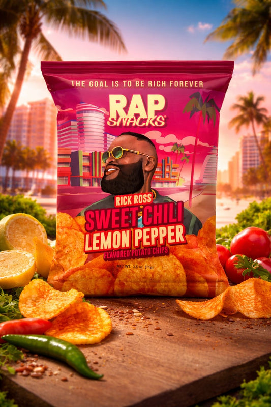 Rap Snacks Rick Ross Sweet Chili Lemon Pepper Chips 71 g