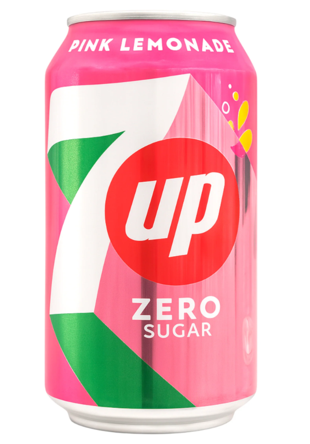 7UP Pink Lemonade Zero Sugar 330ml