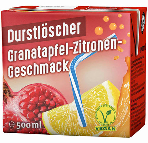Durstlöscher Granatapfel Zitrone 500ml Deutschland