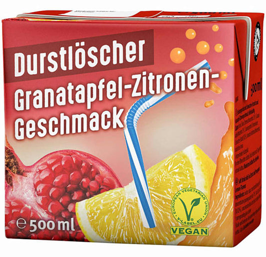 Durstlöscher Granatapfel Zitrone 500ml Deutschland