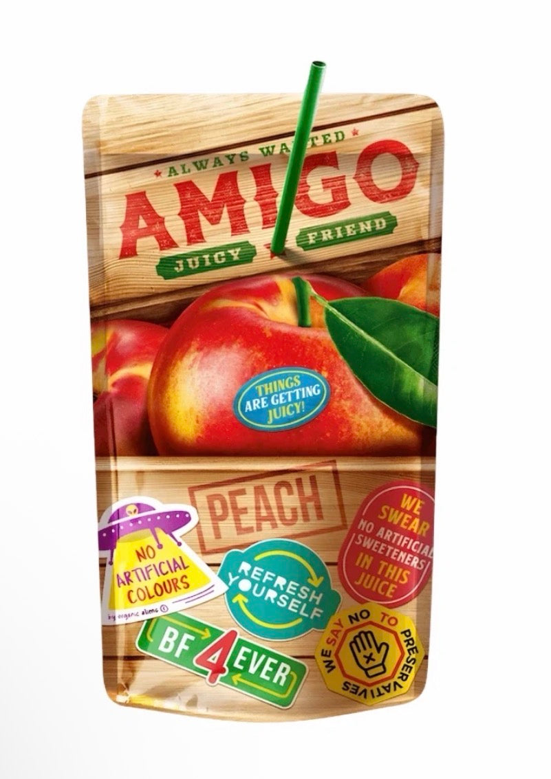 Amigo peach 200ml Nordmacedonien