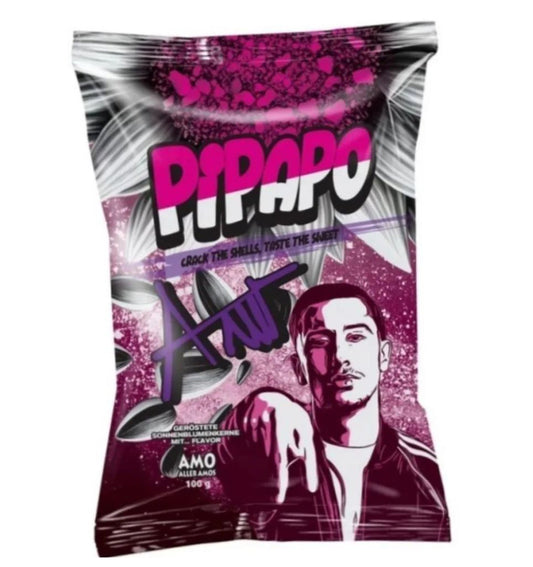 AMOS PiPaPo Sonnenblumenkerne Popcorn 100 Gramm