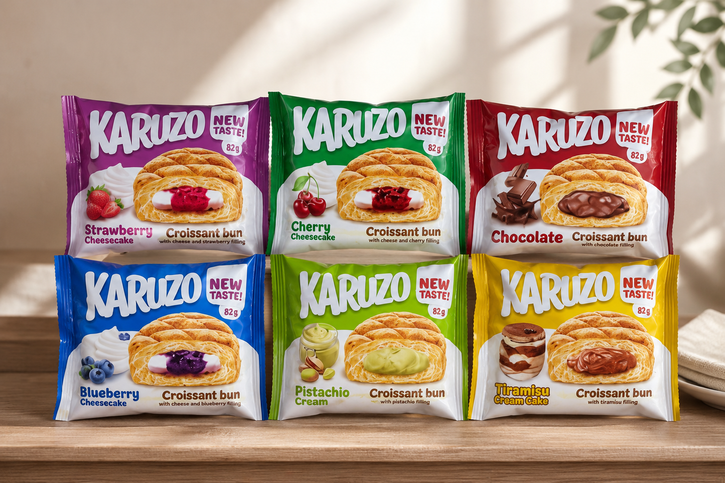 KARUZO Bundle 6er Set je eine Sorte