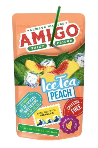 AMIGO Ice Tea Peach 200ml Nordmazedonien
