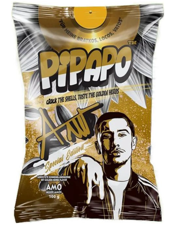 AMOS PiPaPo Sonnenblumenkerne gold 100 Gramm Deutschland