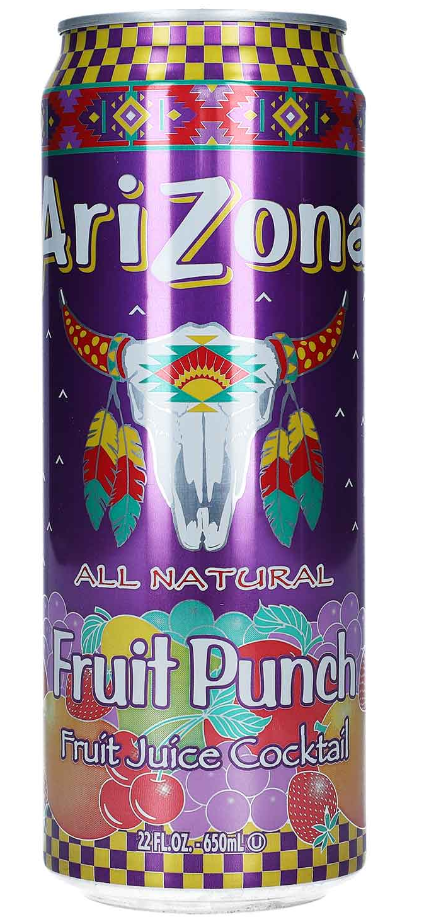 Arizona Fruit Punch Can 650ml