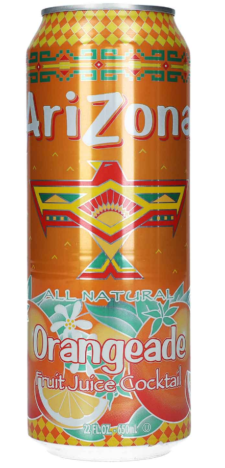 Arizona Orangeade 650ml USA