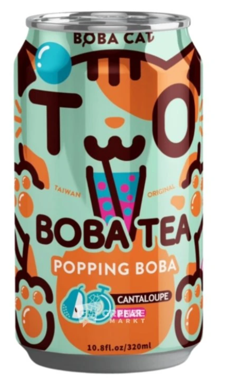Boba Cat Cantaloupe Pear 315ml