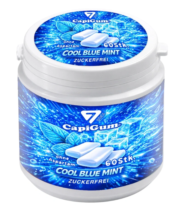 CapiGum - Cool Blue Mint 80g