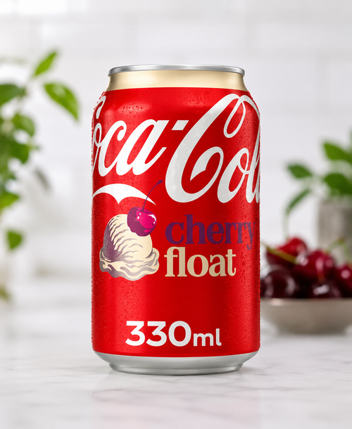 Coca Cola Cherry Float 330ml UK