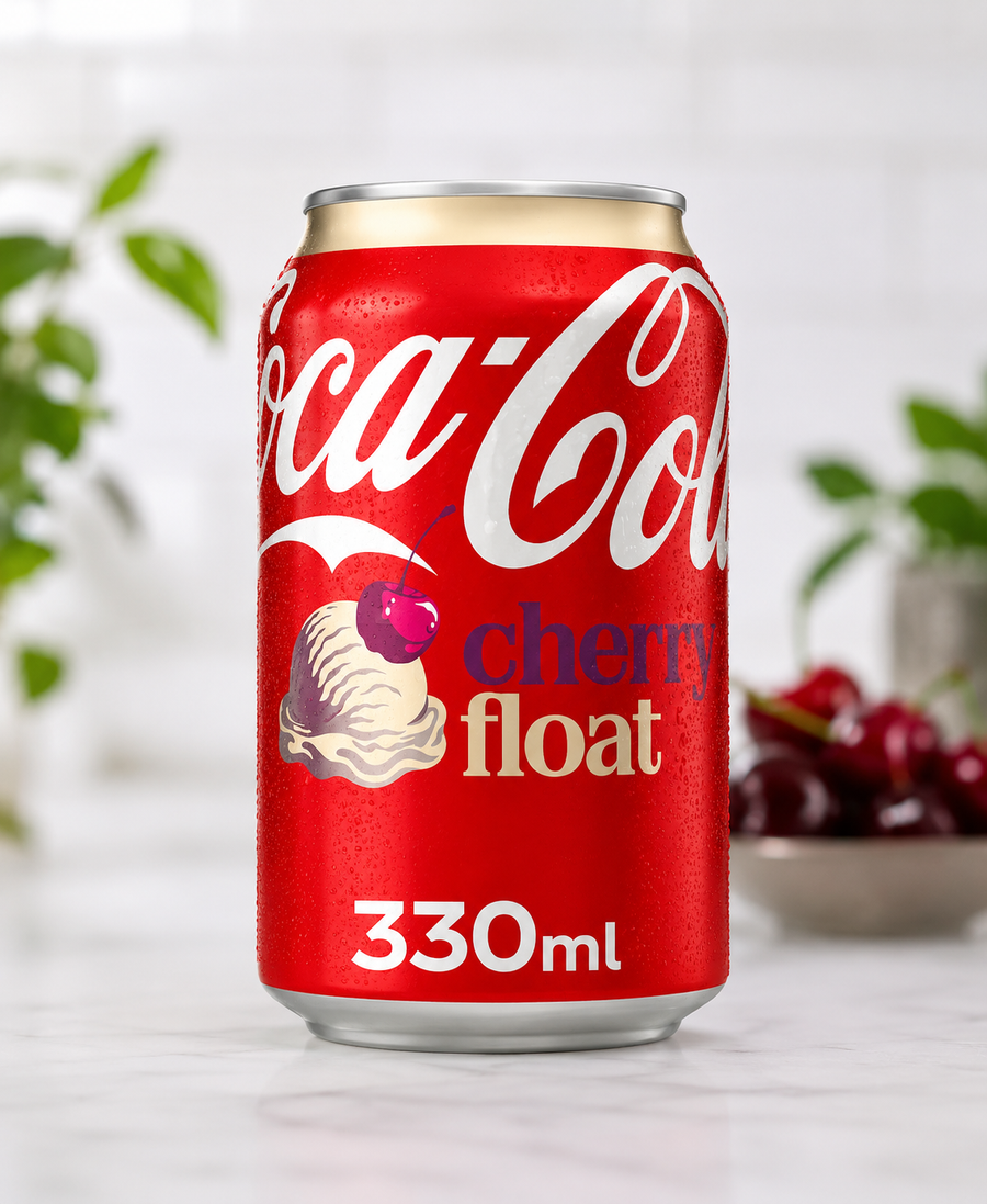 Coca Cola Cherry Float 330ml UK