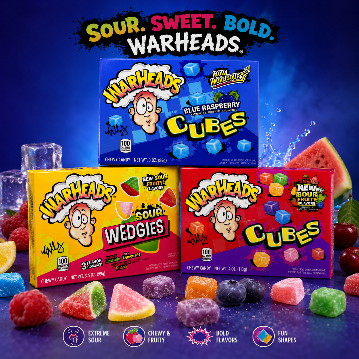 Warheads Bundle 3 Packungen