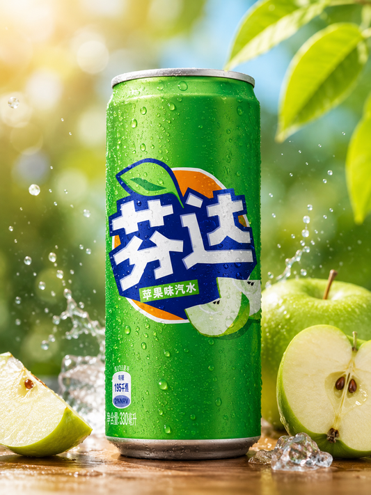 Fanta Green Apple 330ml China