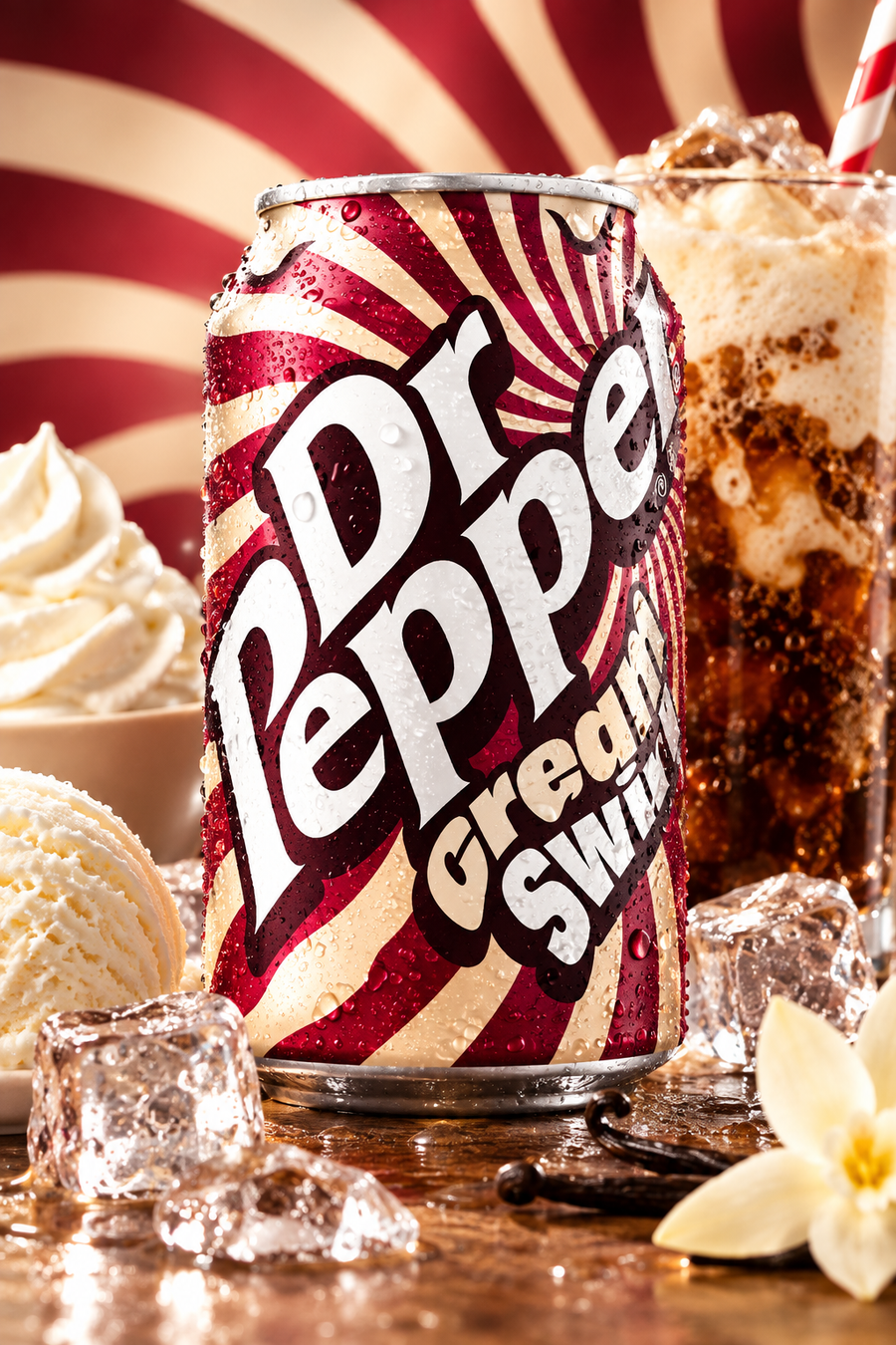 Dr Pepper UK Cream Swirl 330ml
