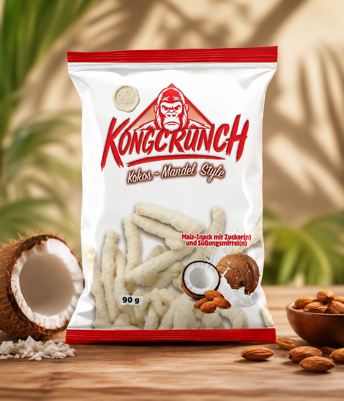 Kongcrunch Kokos Mandel Style 90Gramm