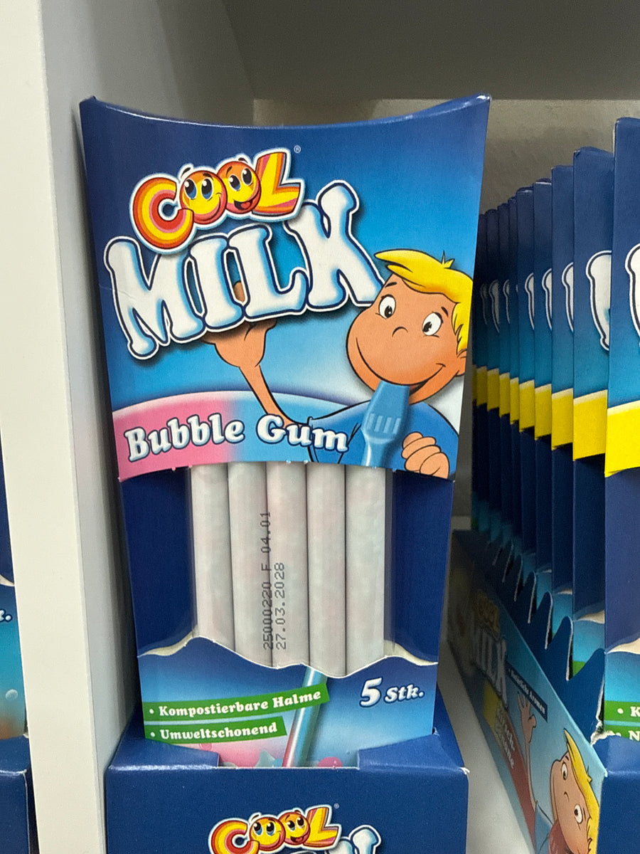 Cool Milk Bubble Gum 5 stk 30Gramm