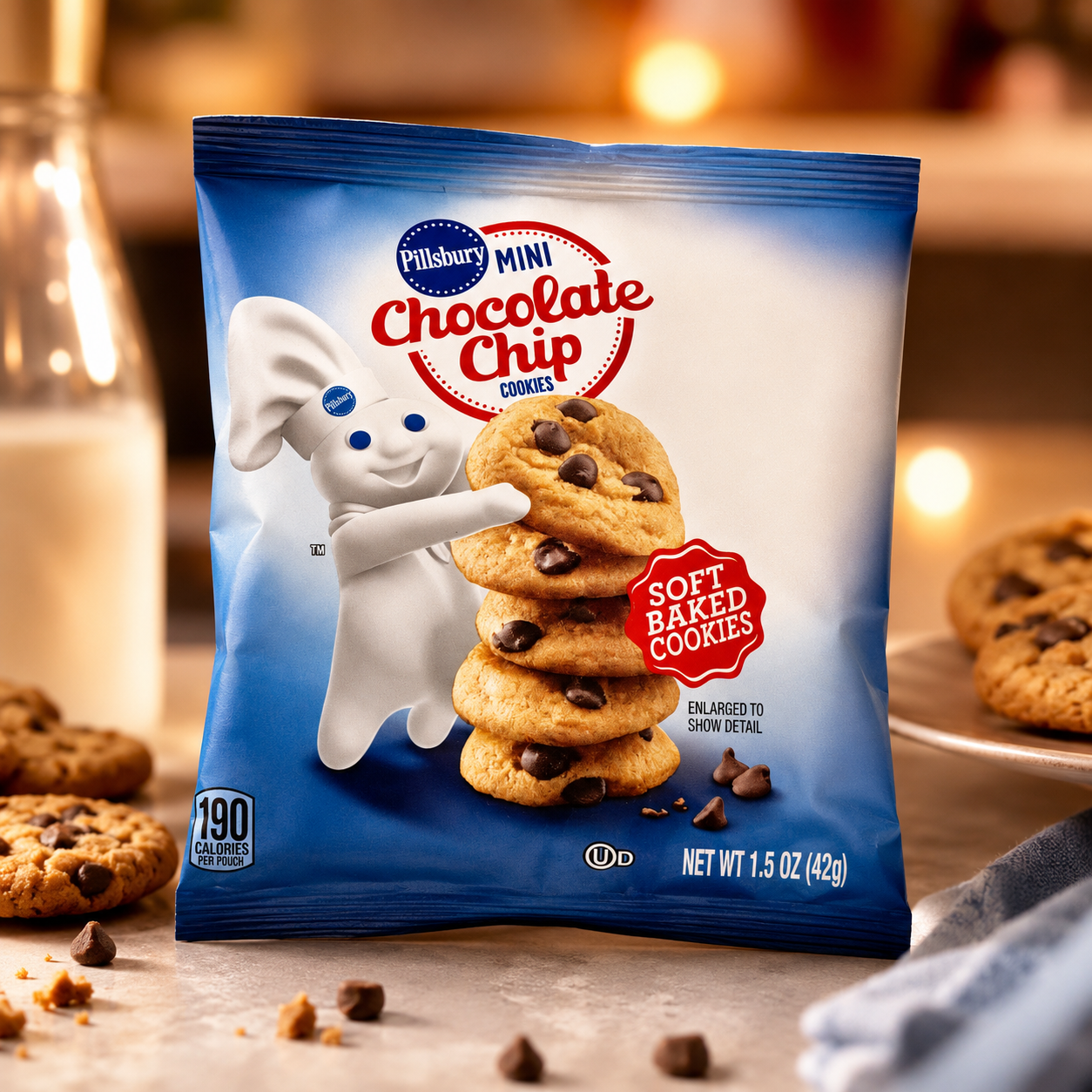Pillsbury Mini Soft Baked Cookies 42g