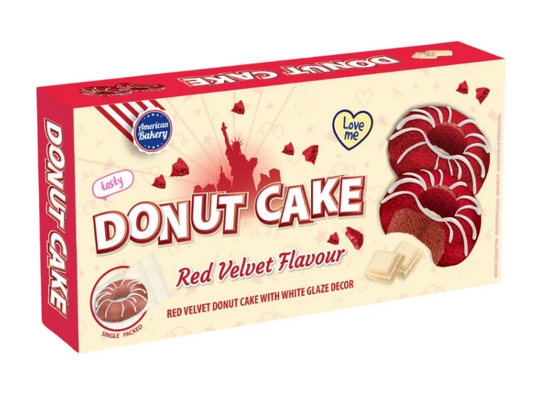 Donut Cake Red Velvet 135 Gramm