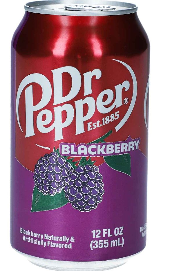Dr. Pepper Blackberry 355ml USA