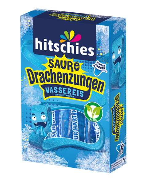 Hitschies Drachenzungen Wassereis blau