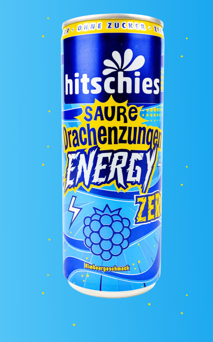 Hitschies saure Drachenzungen Energy Zero 250ml