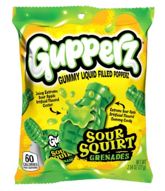 Gupperz Sour Squirt Grenade 72g