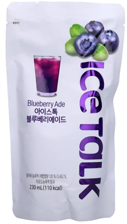 Ice Talk Blueberry Ade 230ml Südkorea